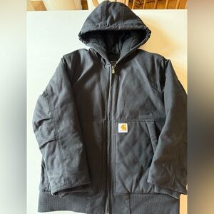 Carhartt Kids Black Hooded Jacket